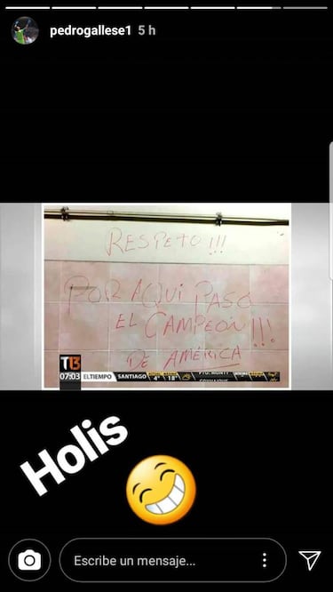 Portero de Perú se burla de Chile en redes sociales