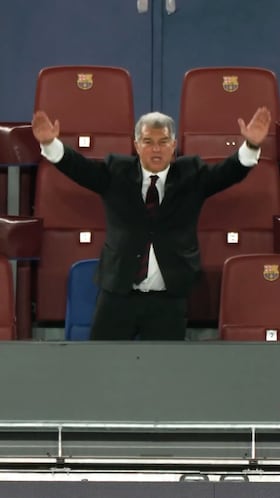 Laporta, más Laporta que nunca en el Camp Nou: atentos al vídeo