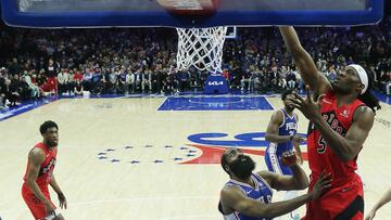 The Toronto Raptors extended their series with the Philadelphia 76ers after they defeated them on Monday night