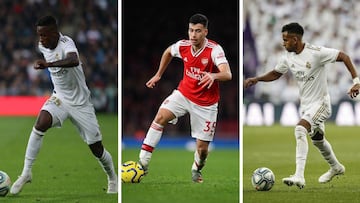 Vinícius, Martinelli y Rodrygo.