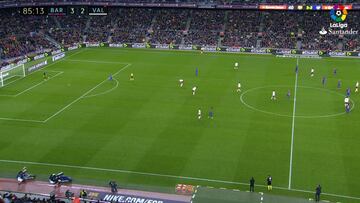 Messi forzó la quinta amarilla