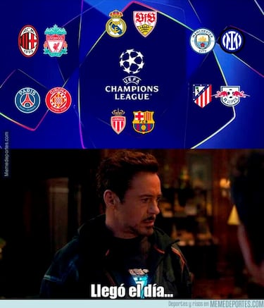 Los mejores memes de la primera jornada de Champions