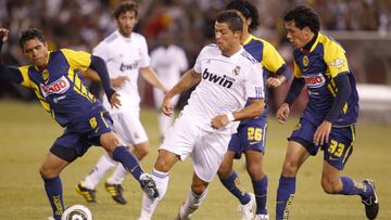 El Madrid y el América se enfrentaron en verano de 2010 en un amistoso en San Francisco.