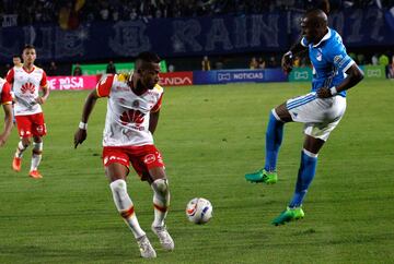 Millonarios - Santa Fe en El Campín en imágenes