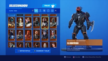 Fortnite - skin El Científico: cómo es y cómo conseguirlo