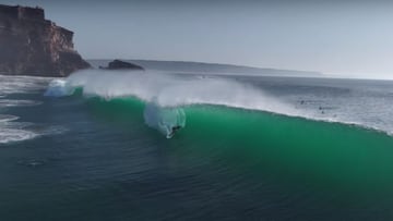 Surf en Praia do Norte el 8 de octubre del 2023.