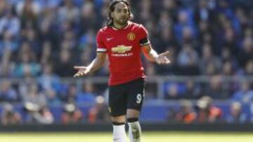 Falcao Garc&iacute;a ha marcado cuatro goles con el Manchester United. 