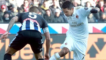Bacca jugó 70 minutos en la derrota 2-1 ante Udinese