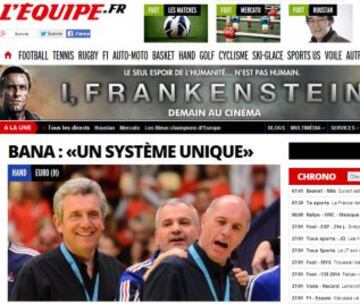 Portadas de la prensa extranjera