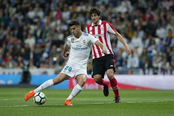 Marco Asensio and San José.