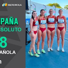 Récord de España de 4x100 femenino en Huelva