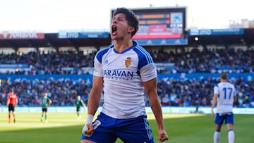 15/04/23 PARTIDO SEGUNDA DIVISION
REAL ZARAGOZA - RACING DE SANTANDER
PRIMER GOL GIULIANO SIMEONE 1-0 ALEGRIA