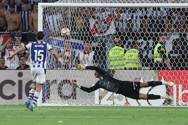 Los goles y la tanda de penaltis en imágenes