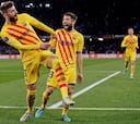 Las imágenes de la victoria del Barcelona en Nápoles