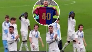Rüdiger’s explosive reaction when a Barça fan reminds him of the 0-4 Clásico loss