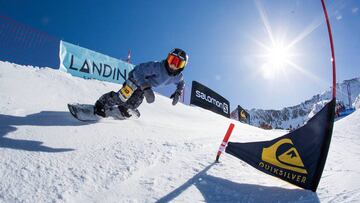 Landing Snowboard Banked Slalom Previa