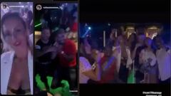 Banega, pillado bailando y de fiesta sin mascarilla en una discoteca con 12 casos de Covid-19