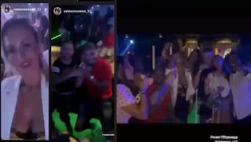 Banega, pillado bailando y de fiesta sin mascarilla en una discoteca con 12 casos de Covid-19