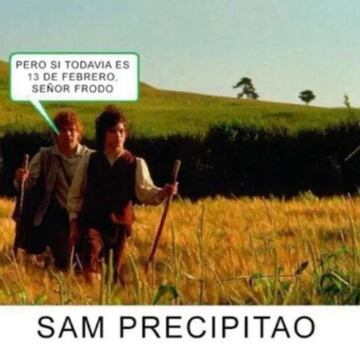Los mejores memes de Sam va lent¨ªn