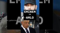 Este es el supuesto rap de Eminem en contra de AMLO