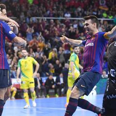 El Barça acelera en el liderato tras el 'pinchazo' de ElPozo