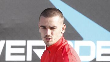 Griezmann: nuevo look.