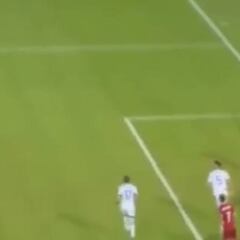Es el único gol de Liechtenstein pero... ¡menuda barbaridad!