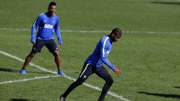 Buenos Aires, 9 de mayo 2017
 Entrenamiento de Boca Juniors antes del Super Clasico, en el Predio Pedro Pompillo. 
  
 
 