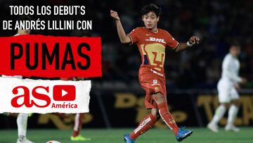 Los 14 debut’s de Andrés Lillini con Pumas