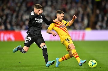 Federico Valverde y Jordi Alba.