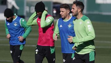 Joaqu&iacute;n, en un entrenamiento. 