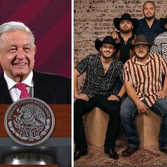 AMLO recomienda a jóvenes escuchar “No se va” de Grupo Frontera: esto dijo