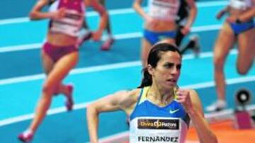 Nuria Fernández, ayer.