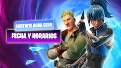 Evento final de Fortnite Hora Cero: fecha, horarios, tráiler y cómo verlo en directo