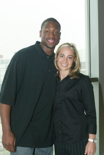 Becky Hammon con Wade.