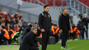Soccer Football - LaLiga - FC Barcelona v Athletic Bilbao - Spotify Camp Nou, Barcelona, Spain - November 22, 2025 Athletic Bilbao coach Ernesto Valverde REUTERS/Albert Gea