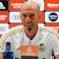 Zidane contesta a Piqué: "¿Si nos favorecen los árbitros? No creo"