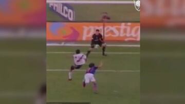 El Tigre revive su golazo de cabezazo en RIver