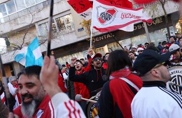 Así está el ambiente en Madrid para la final River - Boca