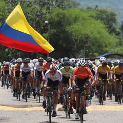 Luis Chía se lleva la segunda etapa de la Vuelta a Colombia