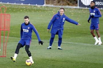 Atlético de Madrid - Barcelona: Entrenamientos previos