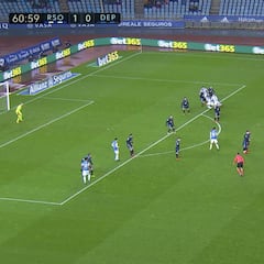 Lo de la portería del Depor es de peli de terror: enésima cantada