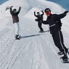 El vídeo extremo del día: Maria Hidalgo comparte sesión con dos prodigios del snowboard