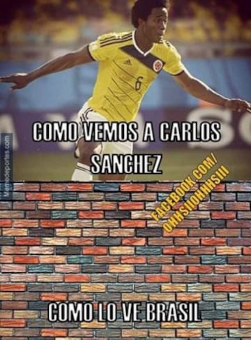 Los memes que se rien de Brasil y Neymar tras el triunfo de Colombia