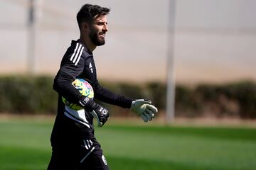 André Ferreira en un entrenamiento. 