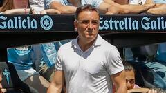 El entrenador del Celta Carlos Carvalhal durante el partido de LaLiga Santander Celta-Valencia celebrado en el estadio de Balaídos en Vigo.