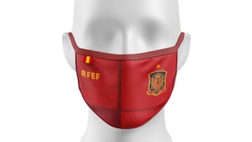 Mascarillas de la Selección española: precios, diseños y cómo comprar online