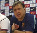 Tata Martino: "Probablemente hubo un error del árbitro"