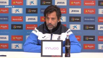 Quique: "En el mercado de invierno algún jugador saldrá"