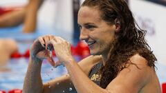 Segundo oro para Hosszu en los 100 mts espalda y récord de King